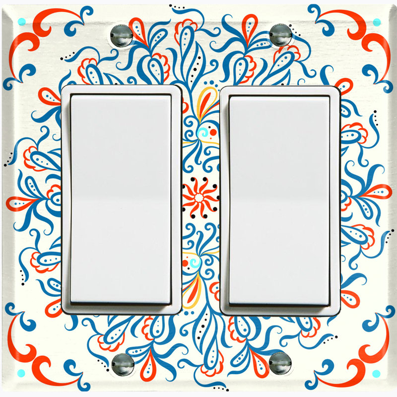 Plaque murale berçante 2 bandes Elegant Tile