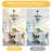 8 - Light Glass Dimmable Tiered Chandelier-1670322747