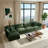 146" Upholstery Modular Sectional Set-1708906646