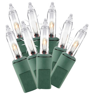 Lumières scintillantes de Noël - 1 ensemble de 100 ampoules (12 scintillantes), intérieur / extérieur