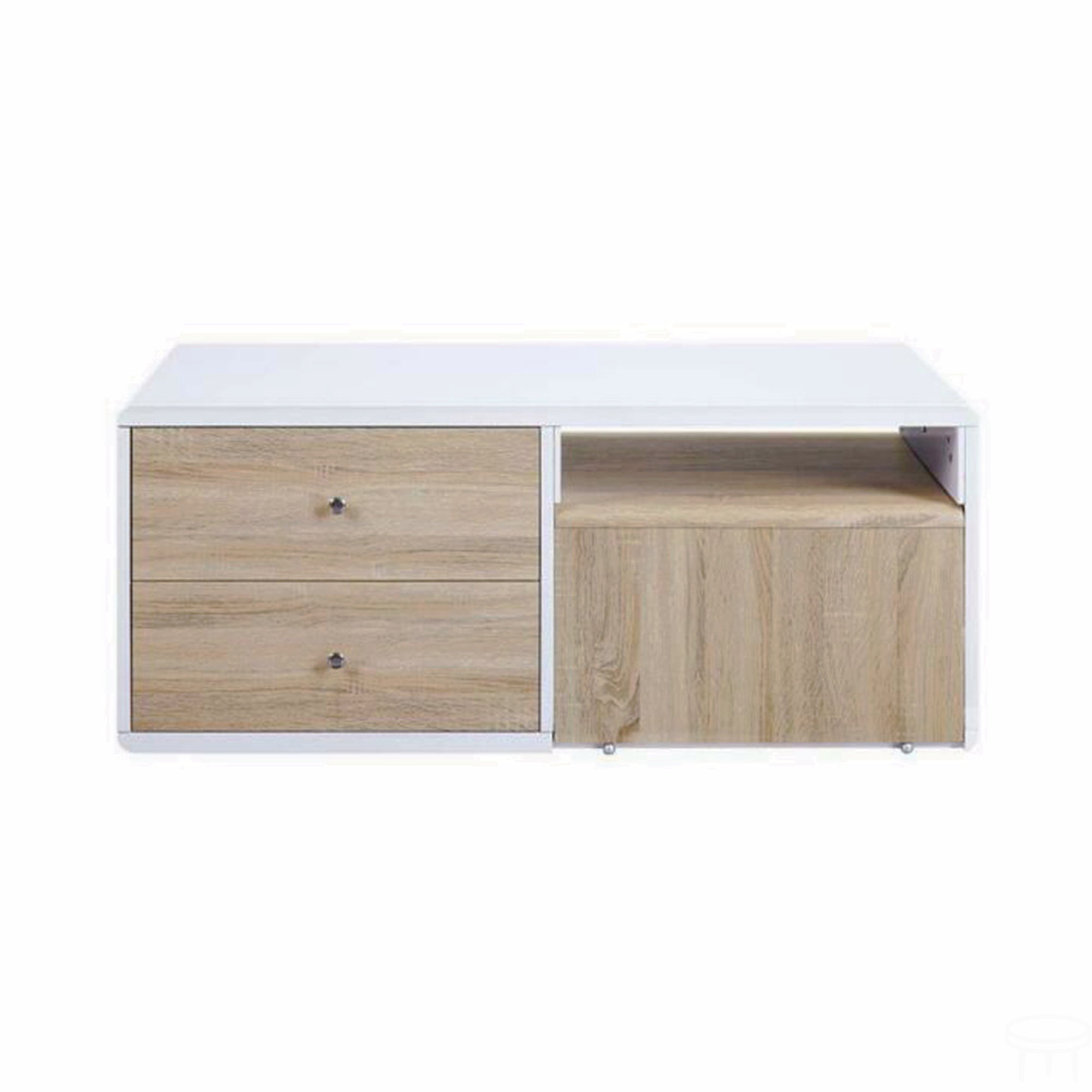 Corrigan Studio® Rectangular Coffee Table With Pull-Out Table | Wayfair