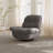 Fauteuil inclinable pivotant en chenille de 44,09 po Debaroh-90316070