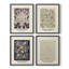 «William Morris XXII», ensemble de 4 reproductions encadrées-598148340-598148342