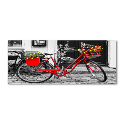 City Bike - Wrapped Canvas Print