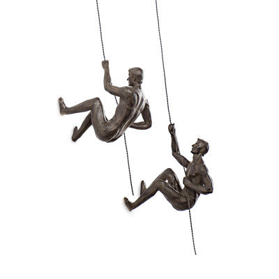 Handmade People Resin Wall Decor