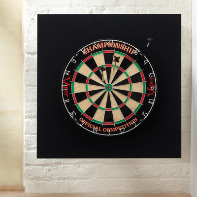 Viper EVA V-Foam Steel Tip Dart Wall Protector Backing Surround Backboard, Black