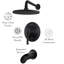 Robinet de baignoire et douche Rhen Volume-36758661
