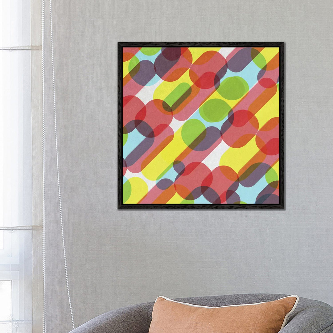 Bubble Burst Pattern von Tobias Fonseca - Gallery-Wrapped Canvas Giclée on Canvas