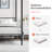 Canopy Bed Frame Full with Headboard and Footboard, Mattress Foundation Platform with Metal Slats Support, No Box Spring Needed, Easy Assembly-110089847
