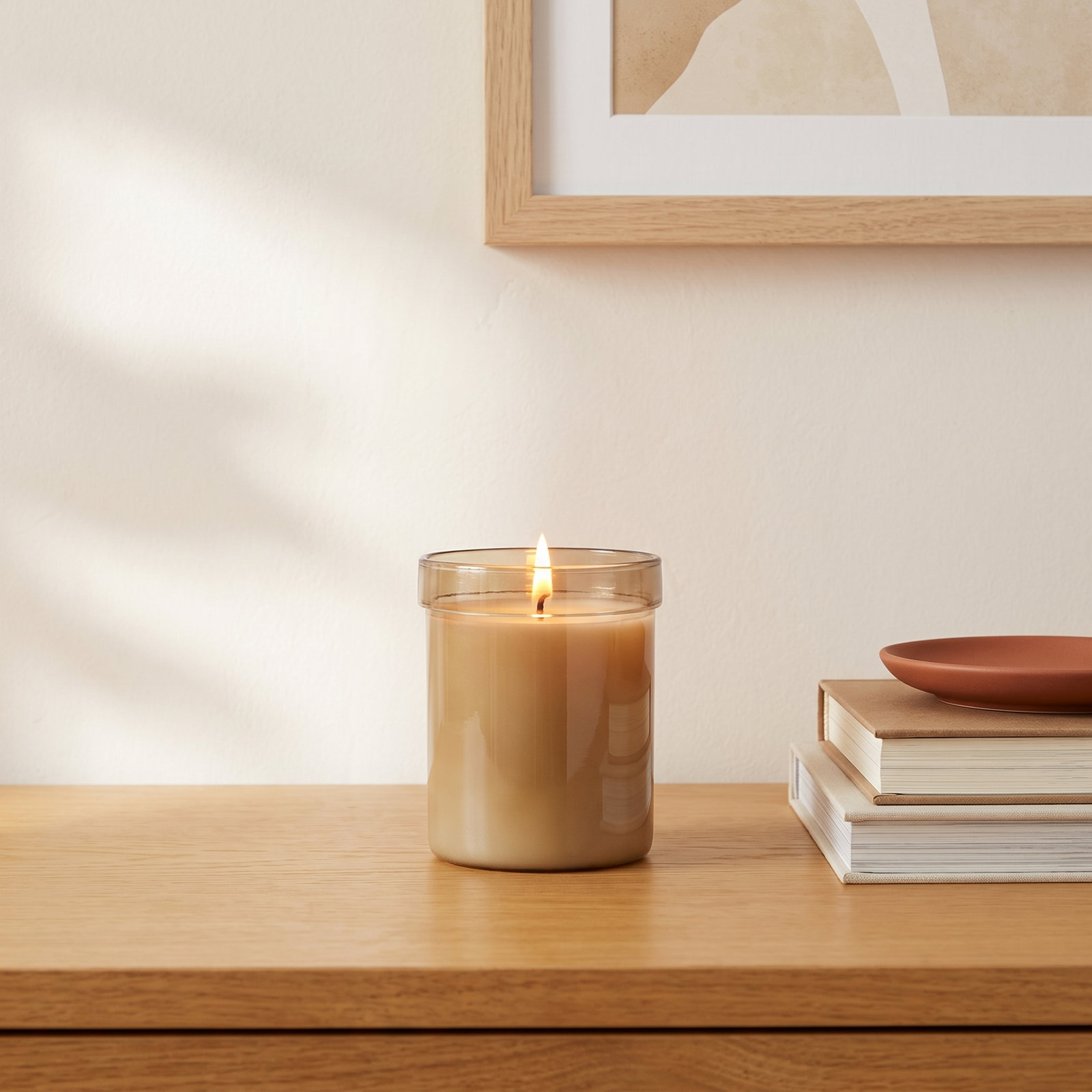 Floral Scented Jar Candle
