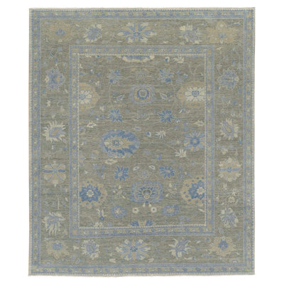 Firjustan Wool Floral Area Rug