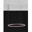 1 - Light Silver LED Unique/Statement Pendant