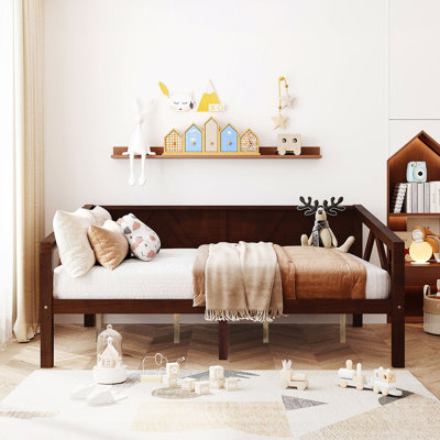 Full Size Daybed, Full Size Bed, Upholstered Bed, Wood Bed Frame, Modern Bed Frame by Ophelia & Co.