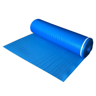Dekorman 3mm Sound and Moisture Barrier Blue Foam Underlayment for Laminate and Wood Flooring (200 sq.ft./roll)