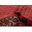 Tapis rouge Teimani 2 pi 9 po x 4 pi 6 po