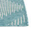 Tapis rayé en polypropylène tissé à la machine intérieur / extérieur gris / bleu-400190683