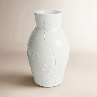 James 16.5'' Handmade Ceramic Table Vase