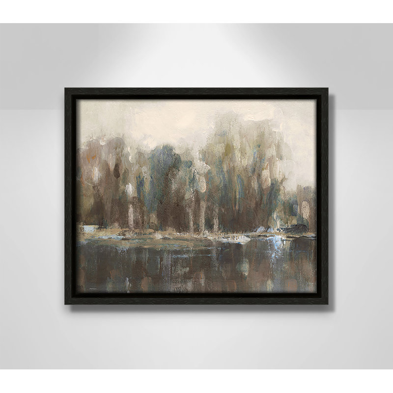 «Daily Reflections I - Landscape Version Print» par Carol Robinson, Espresso, H 9,5 po x l 11,5 po