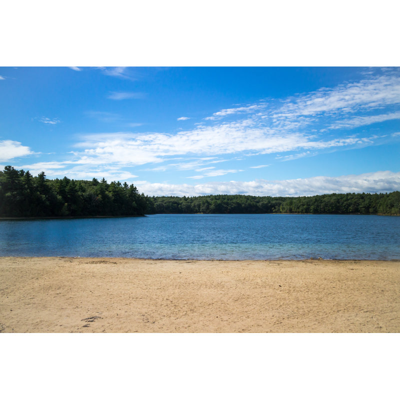 Walden Pond - Wrapped Canvas Print, 30cm H x 46cm W