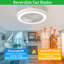 Ceiling Fan with LED Lights-1378381542