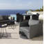 Diamond Patio Chair with Cushions