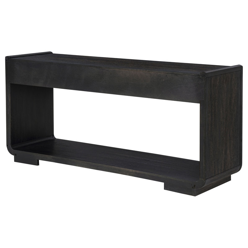Console de canapé à 2 tiroirs Leandro