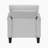 Laffey 34" Modern Upholstered Armchair – Plush Accent Chair with Flared Arms & Sturdy Wood Frame-2024298890