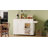 Tieshka 47.2" W Rectangle Kitchen Island with Drawers and Cabinets-44760834