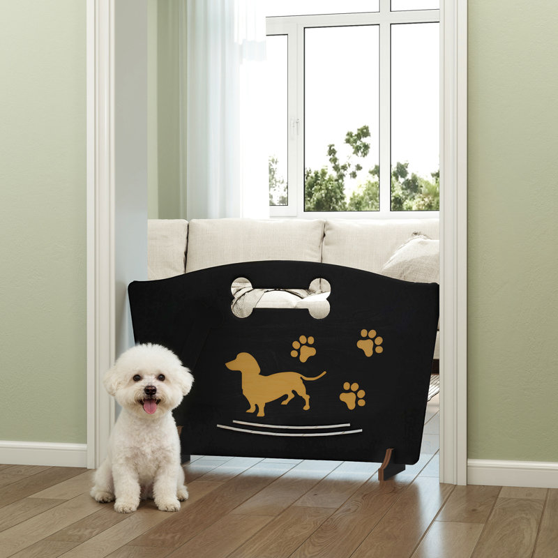 Manufactured Wood Free Standing Pet Gate