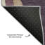 Premium Machine Washable Cossette AMF1047 Waves Rug-1458921735
