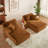 79" Compression Oversized Chaise Lounge Chair Indoor, Corduroy Upholstered Sofa Bed With 2 Throw Pillows, Sleeper Chair, Reading Chair, Comfy Lounge Chair Indoor, Cloud Sofa, Fluffy Couch-2071000811