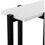Console contemporaine contemporaine, noire
