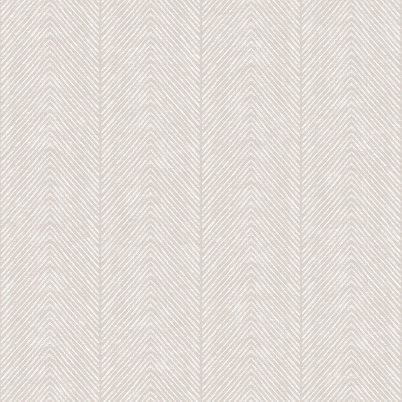 Natural Herringbone Wallpaper, Orange