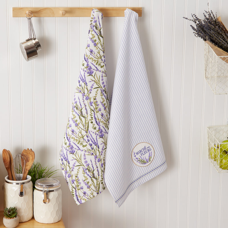 Cotton Floral Dish Cloth Kitchen Towel