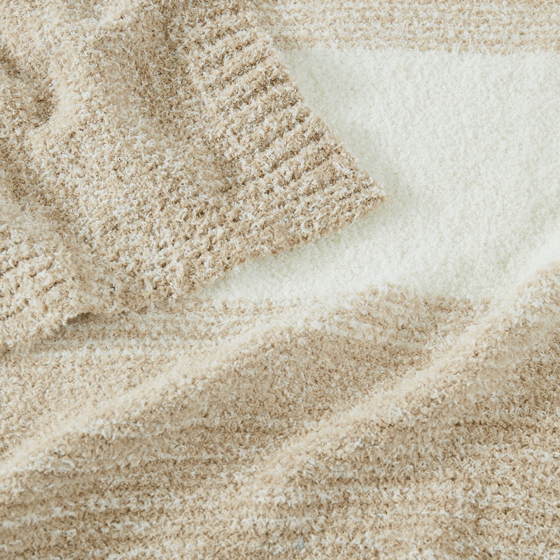 Jeté Brooklyn Loom Feathered Ombre, Beige