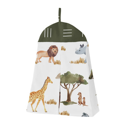 Jungle Animals Collection 6 - Piece Crib Bedding Set