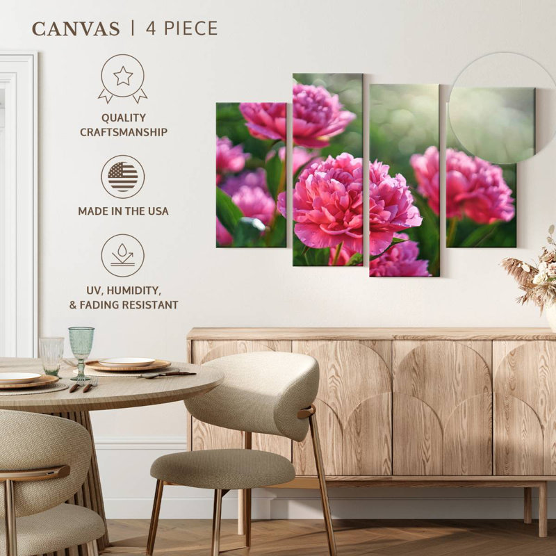 Harnek Sunlit Pink Peonies