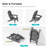 HDPE Folding Adirondack Chair with Ergonomic Design & Cup Holder, Heavy Duty Adirondack Chair for Patio, Pool, and Yard-486329088