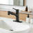 Single Handle Single Hole Bathroom Faucet With With Pull Out Sprayer, Drain Assembly-119623777