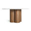 4 Quarter Round Marble Dining Table-1257791520-1257791548