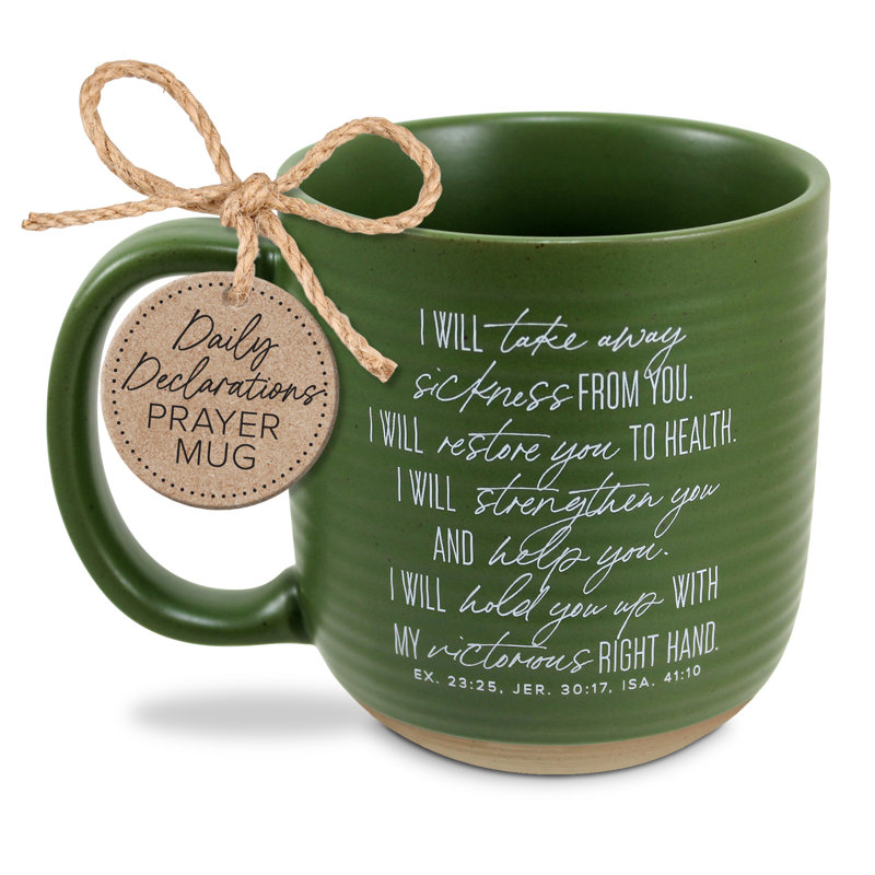 Grande tasse à café «amen heal restore» 20 oz