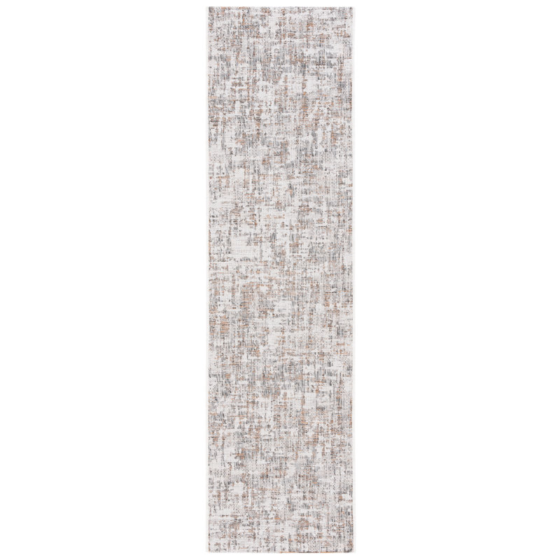 Courtyard Performance Abstract Rug, Runner 2'3" x 8'