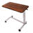 Adjustable Overbed Bedside Table With Wheels