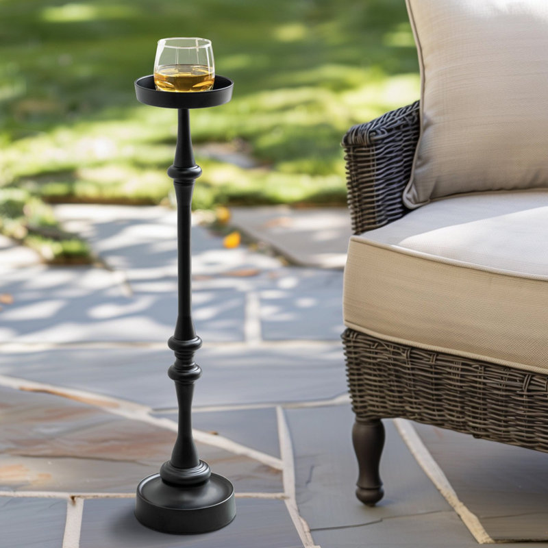 Ensemble de 2 tables d'appoint en acier 26 po Martini