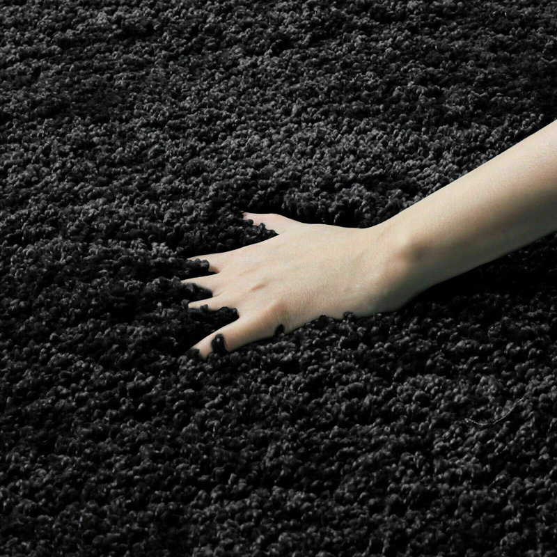 Epiphany Solid Colour Shag Area Rug, Rectangle 200 x 290cm