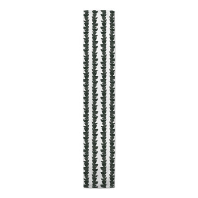 Monochromatic Stacked Bowls Table Runner
