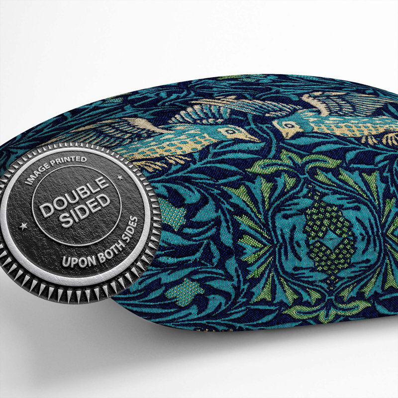 Floral Square Throw Cushion, 40 x 40 cm