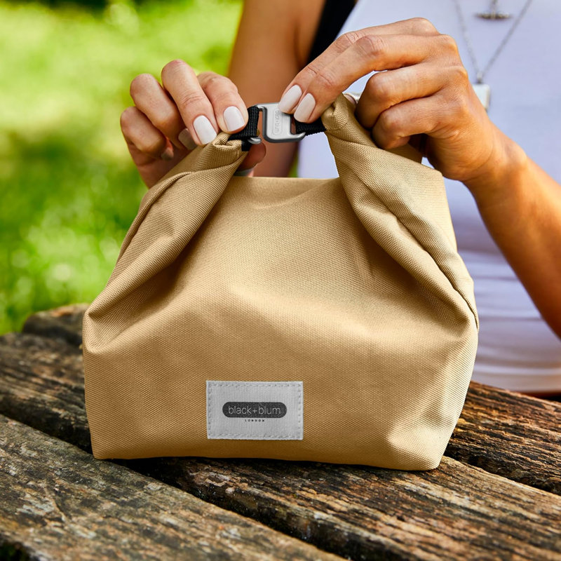 Black+Blum Polyethylene Insulated Lunch Bag, Clay