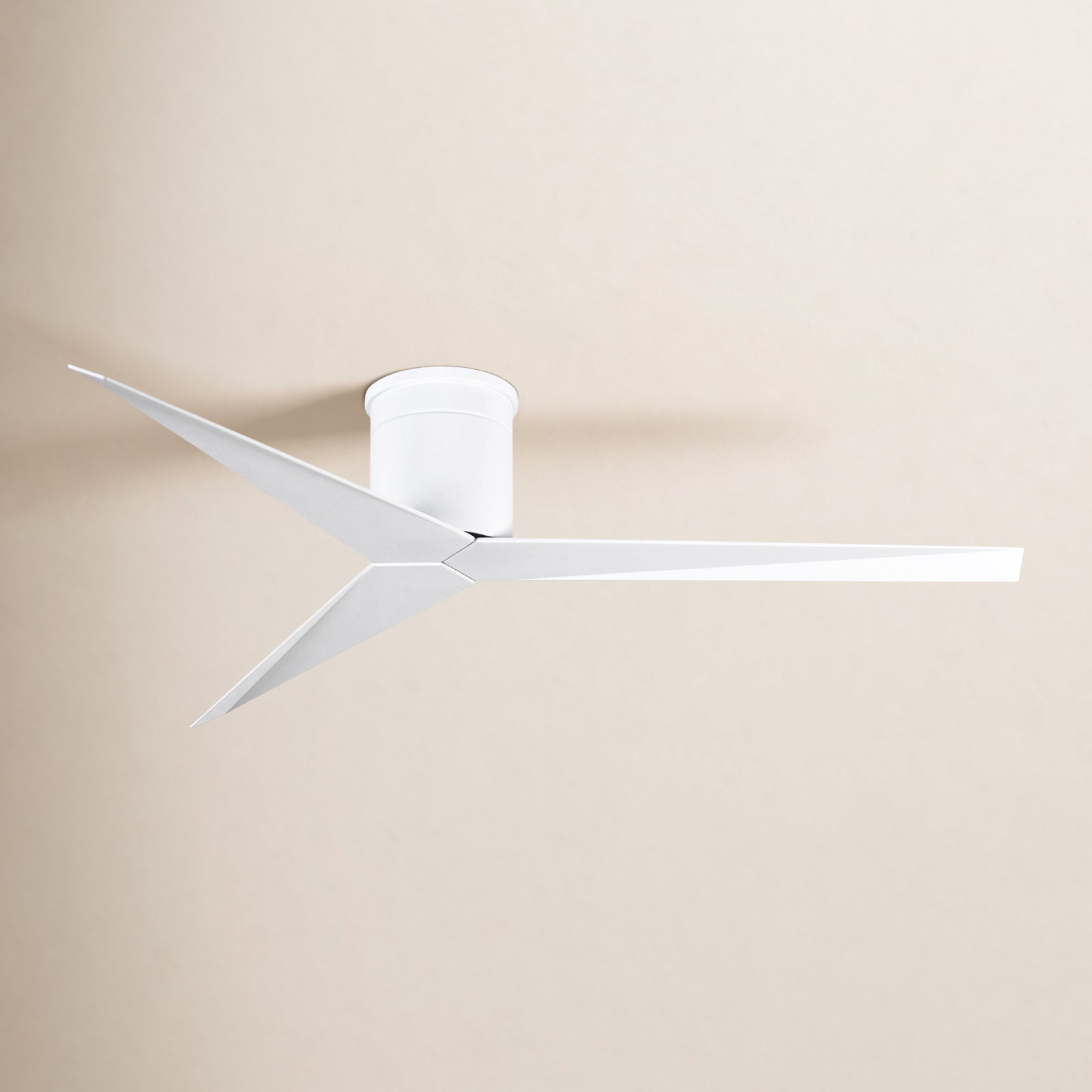 56'' 3 Blade Ceiling Fan, Matte Black, Matte Black