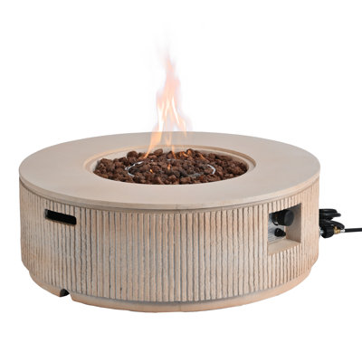 Round Fire Pit Table